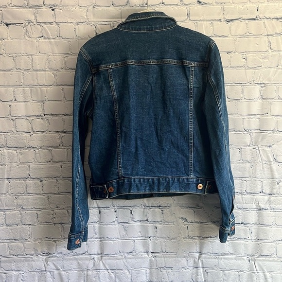 J. Crew Mercantile Denim Blue Women's Jacket Size Medium - Picture 3 of 3